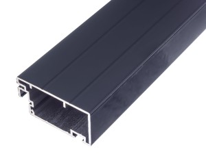 Profil aluminiowy drzwiowy ekstrudowany (40x20) - antracyt Paczka 30mb/58mb