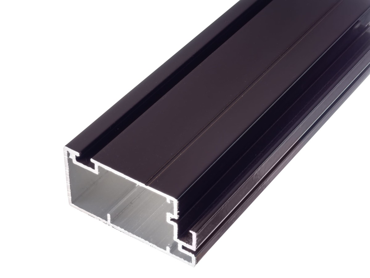 Profil aluminiowy drzwiowy ekstrudowany (40x20) brąz.jpg