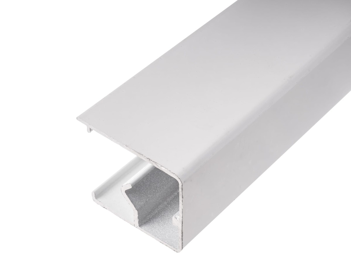 Górna prowadnica do drzwi przesuwnych biała.jpg